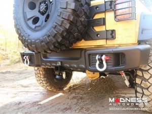 Jeep Wrangler JK Spartacus Bumper - Rear - Black Jeep Wrangler JK Spartacus Bumper - Rear - Black